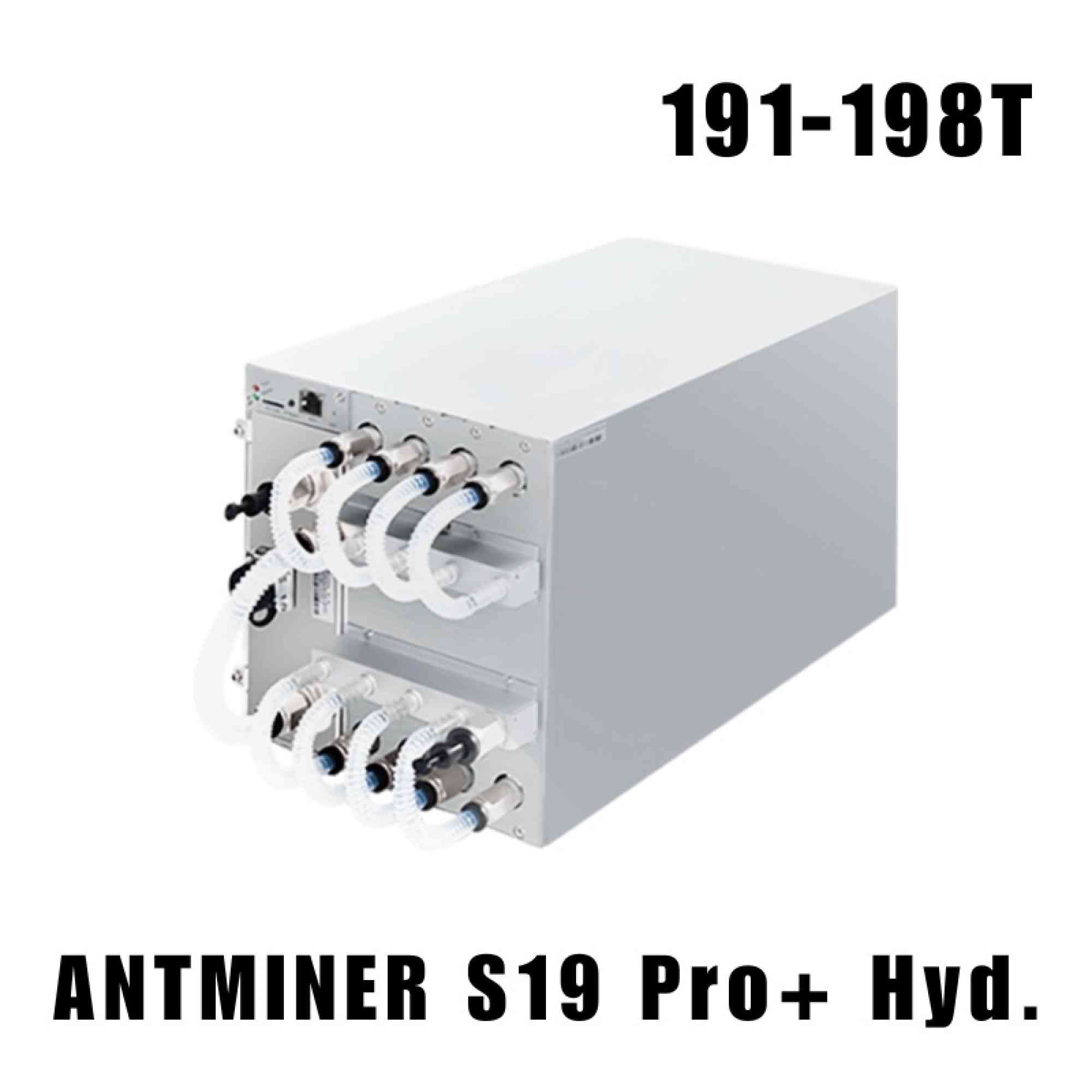 Bitmain Antminer S19 Pro+ Hydro 191 - 198T Bt en anuncio clasificado