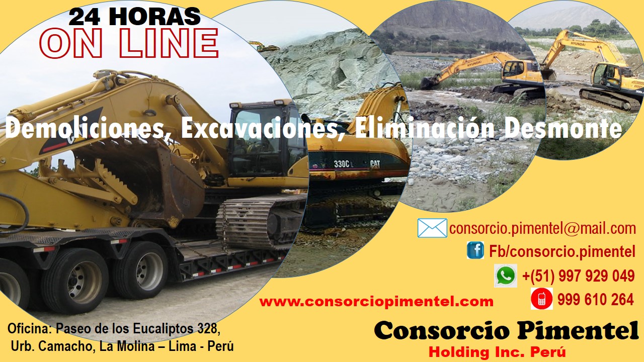 Demoliciones Excavaciones Masivas y Desmonte Lima