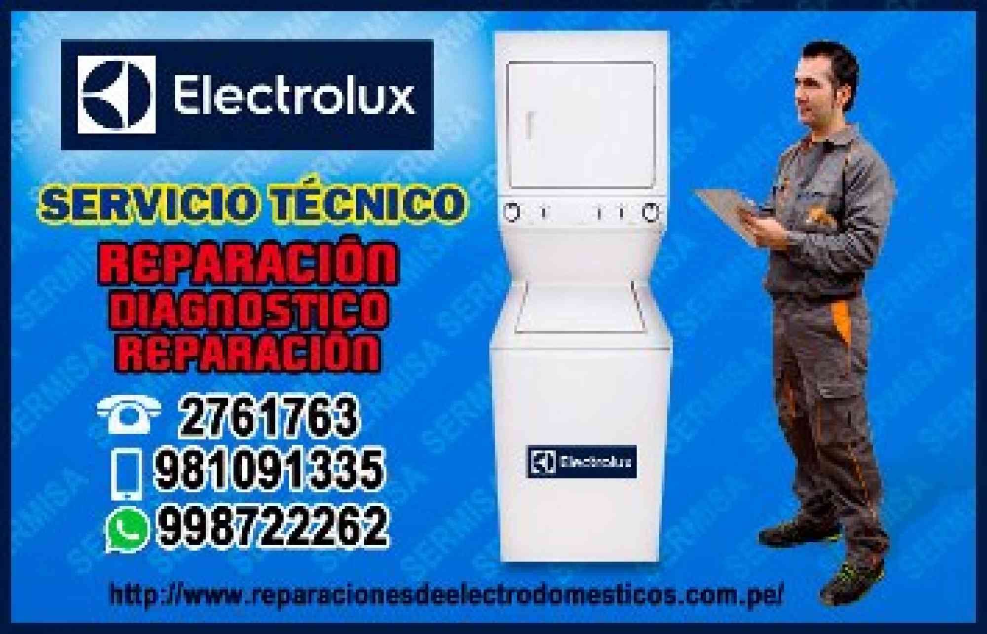 Anuncio de ¡RAPID! Técnicos Lavadoras  ELECTROLUX  en Chorrillos en Lima