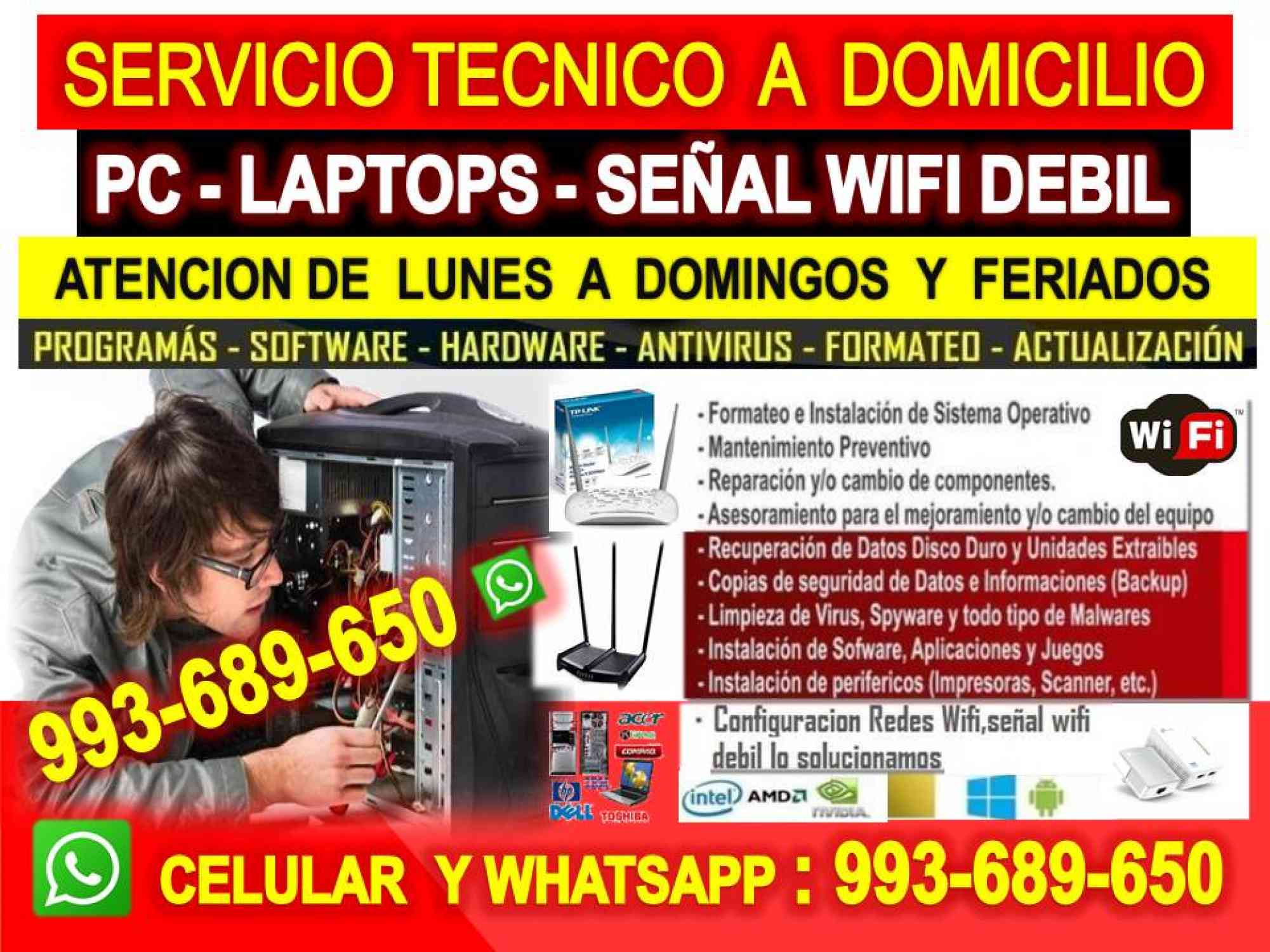 SERVICIO TECNICO A INTERNET ROUTER REPETIDOR  en anuncio clasificado