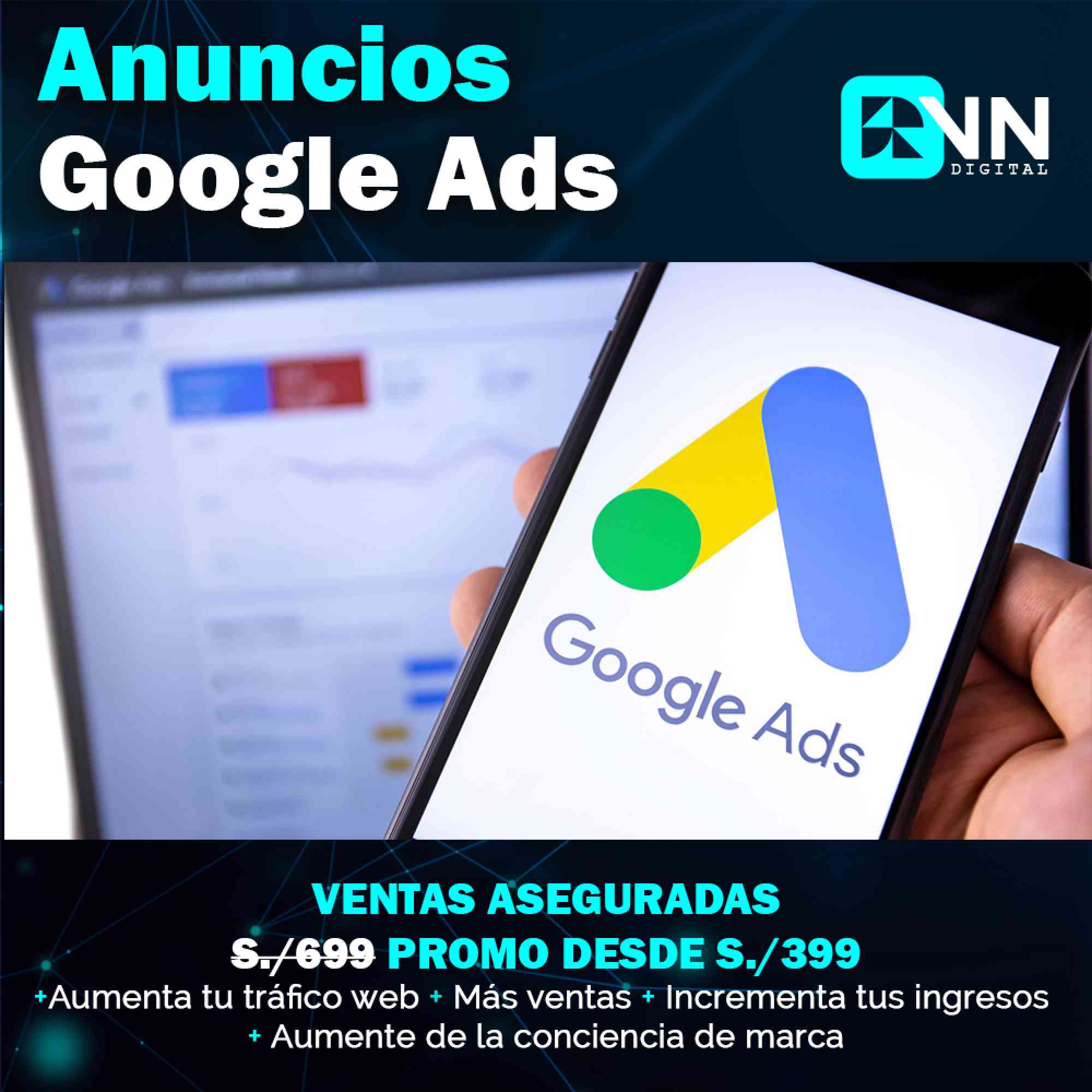 Servicios de Publicidad Google Ads en Lima en anuncio clasificado